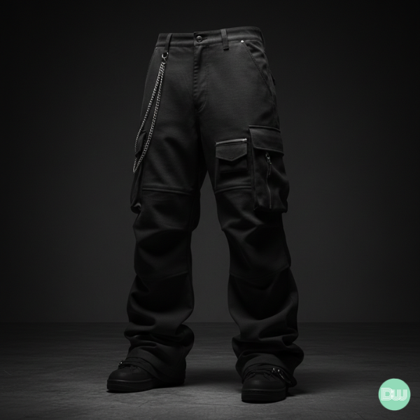 DEZIRE™ "Carbon" Multi-Pocket Stacked Cargo